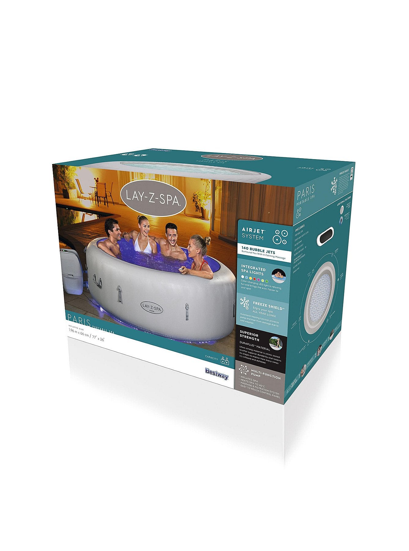 Lay-Z-Spa Paris Airjet Hot tub