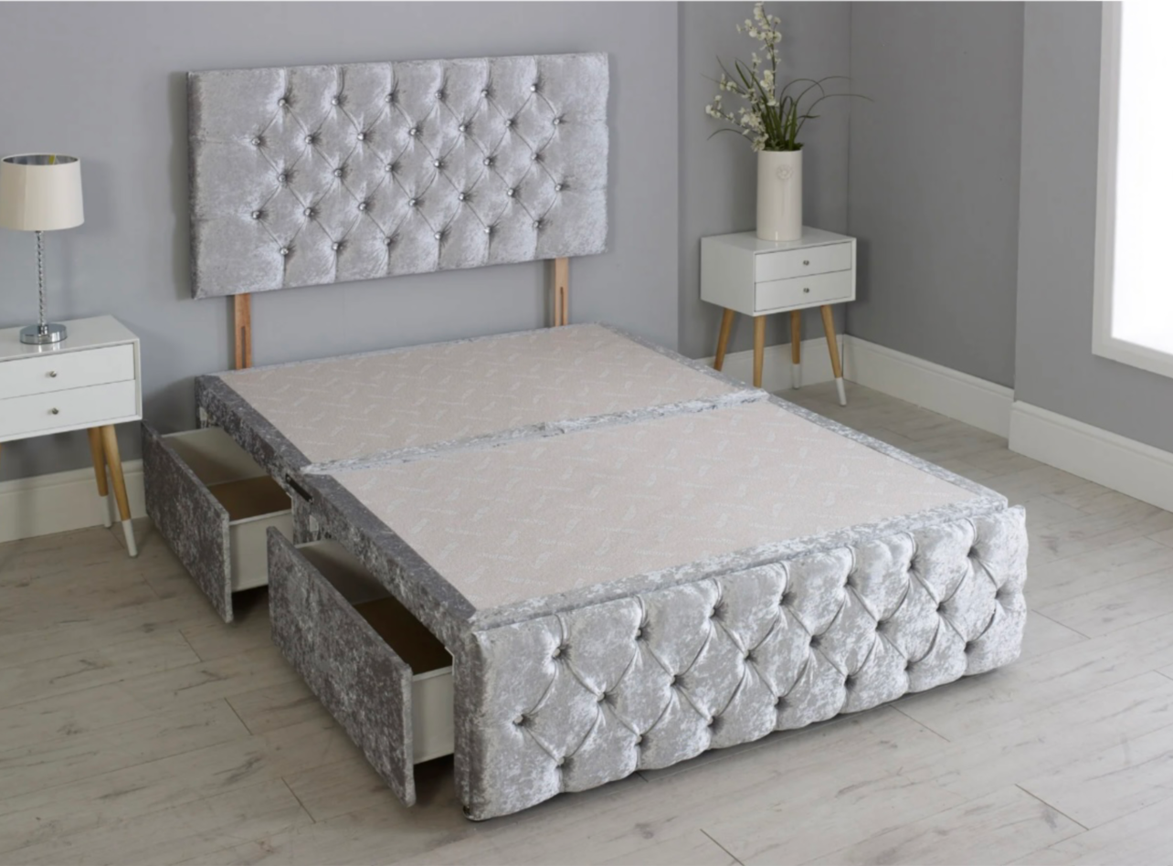 Princess Divan Bed + Headboard & Footboard