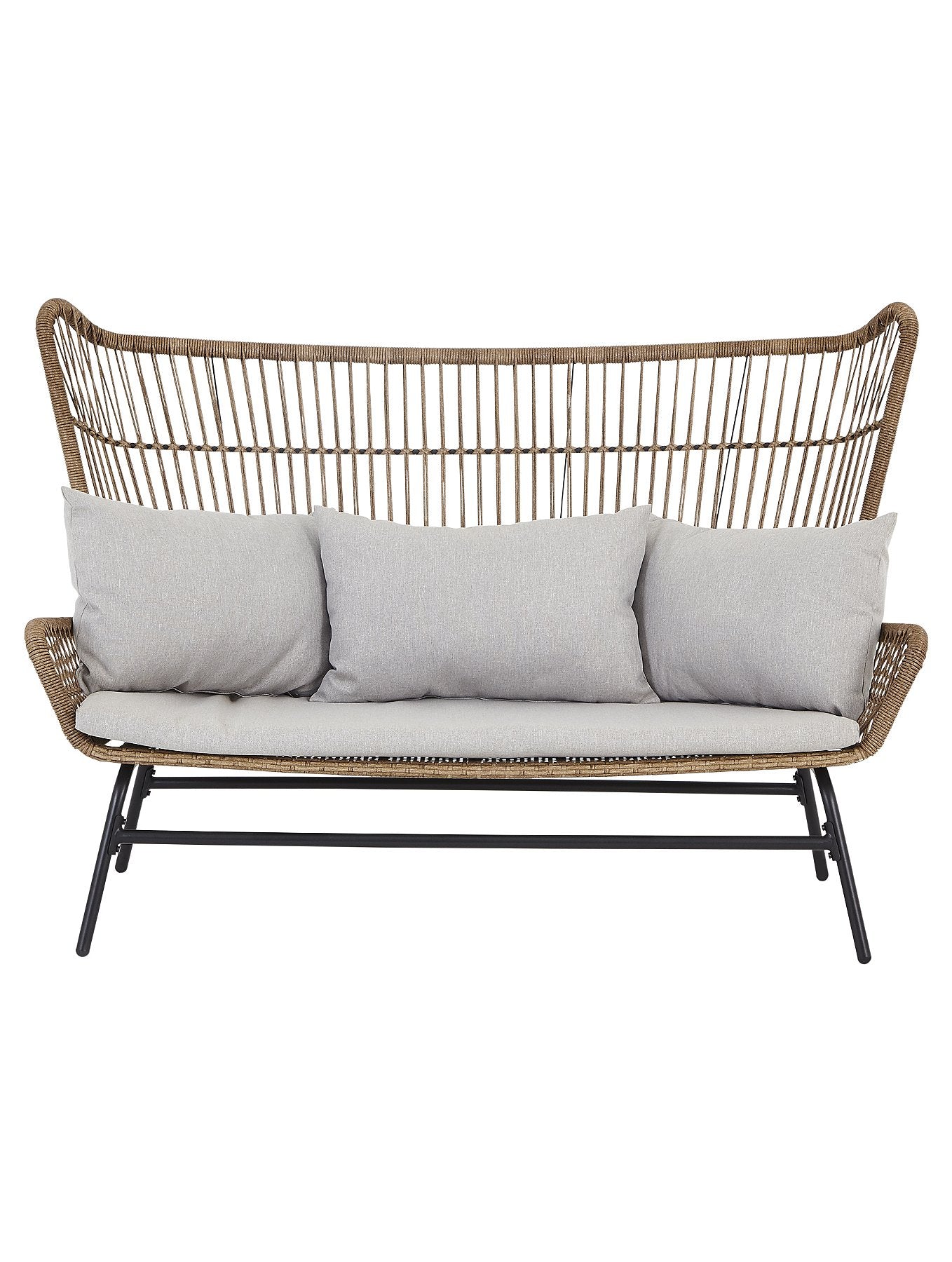 Arizona Natural 4 Piece Garden Sofa Set