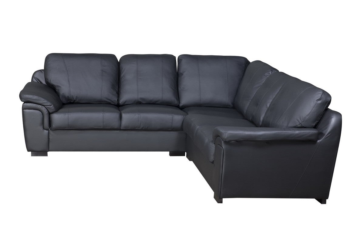 Vernon Faux Leather Corner Sofa (2C2)
