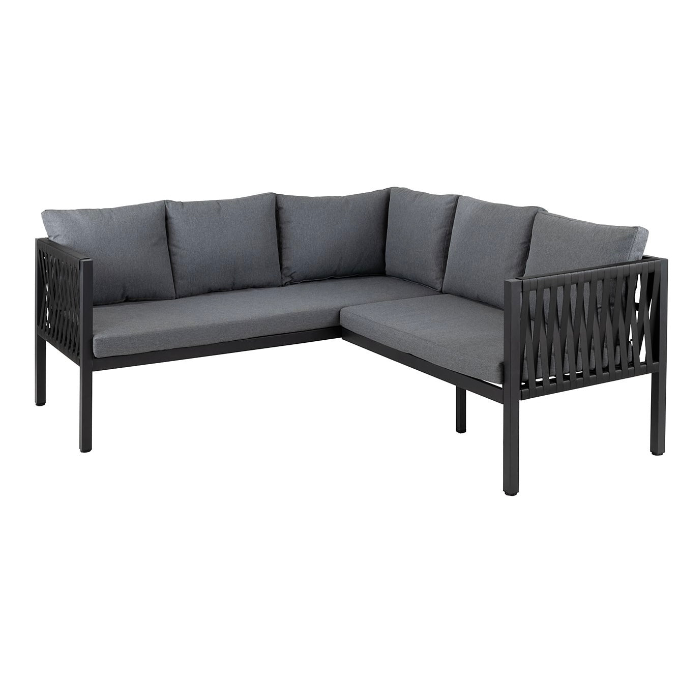 Black Corner Sofa Dining Set