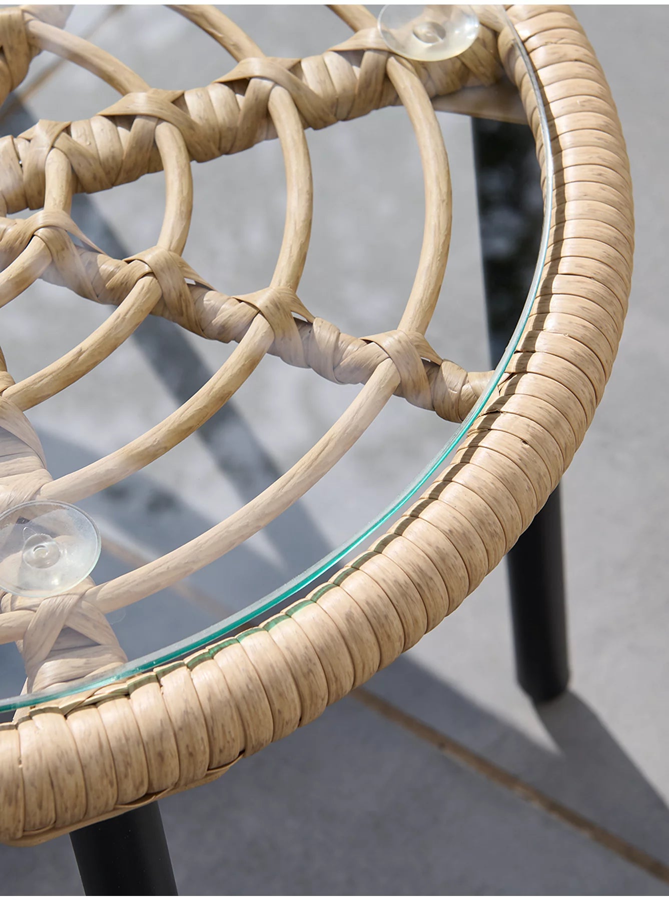 Mykonos Rattan 3 Piece Bistro Set