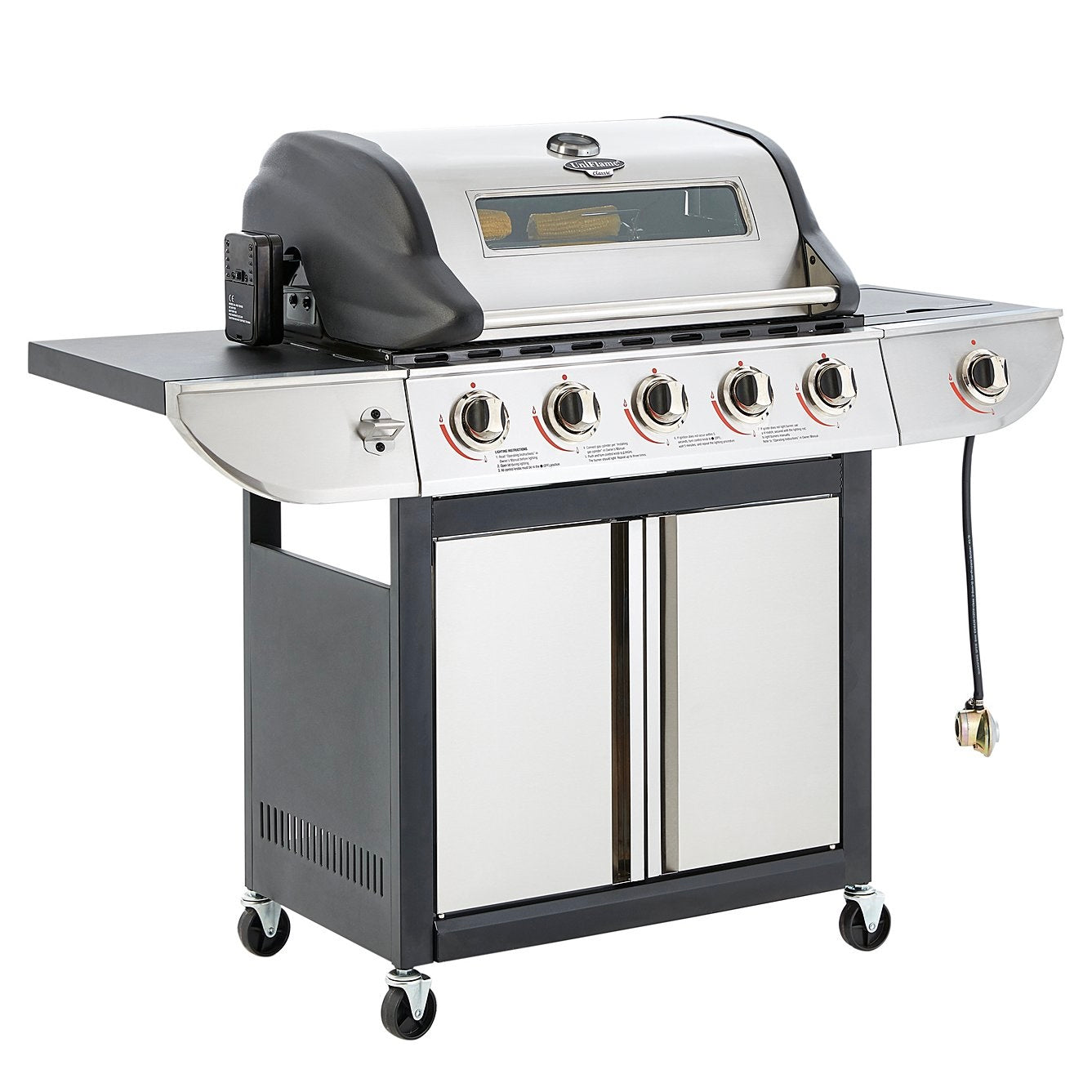 Uniflame Classic Burner And Side Gas Grill