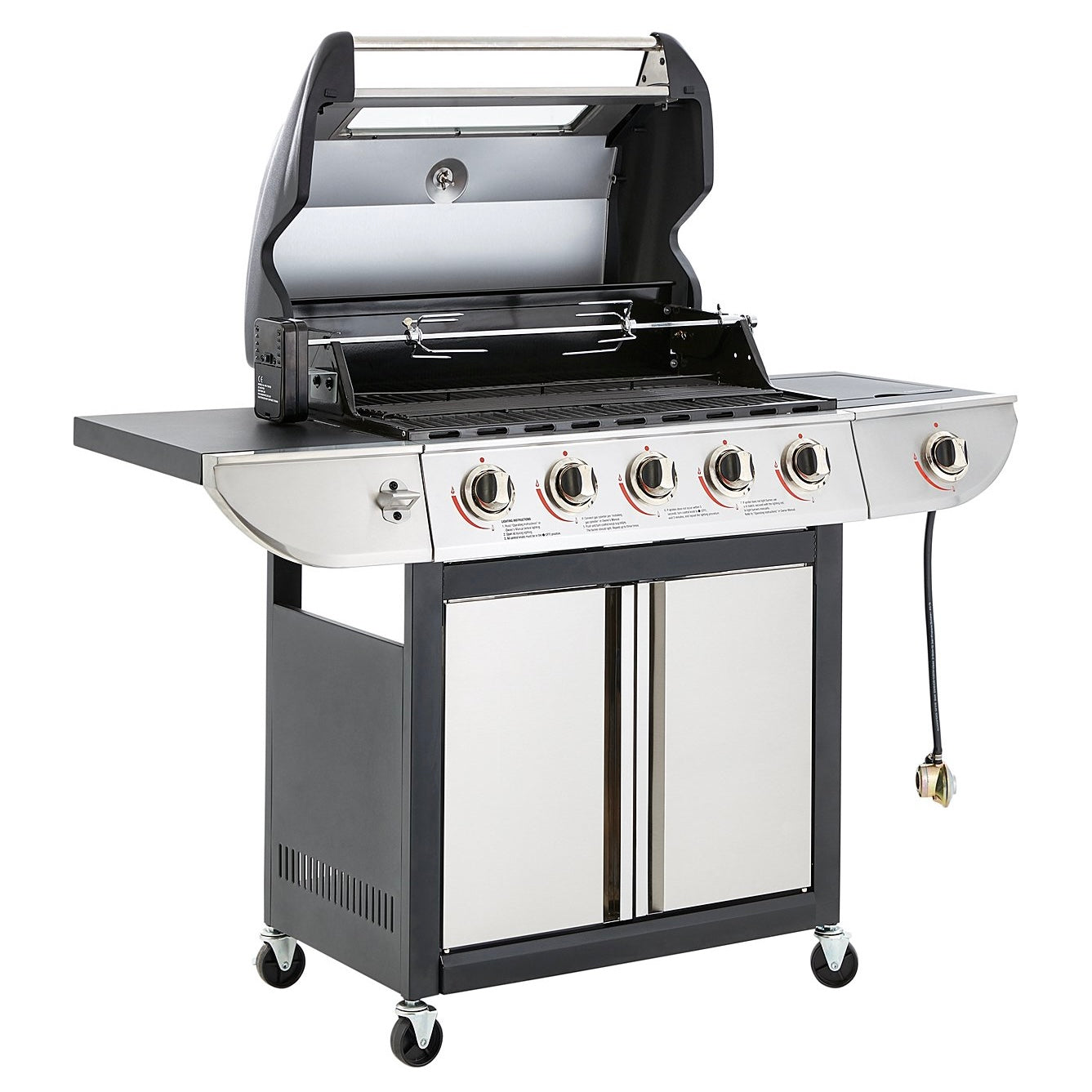 Uniflame Classic Burner And Side Gas Grill