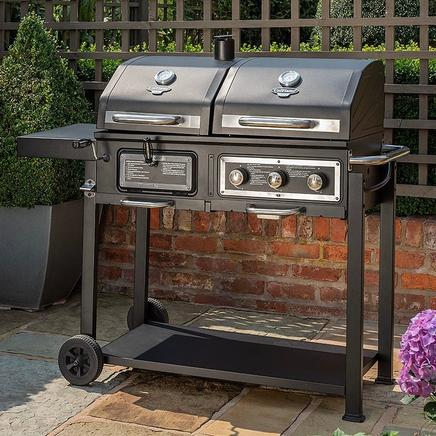 UniFlame Classic Big American Gas / Charcoal 3B Grill