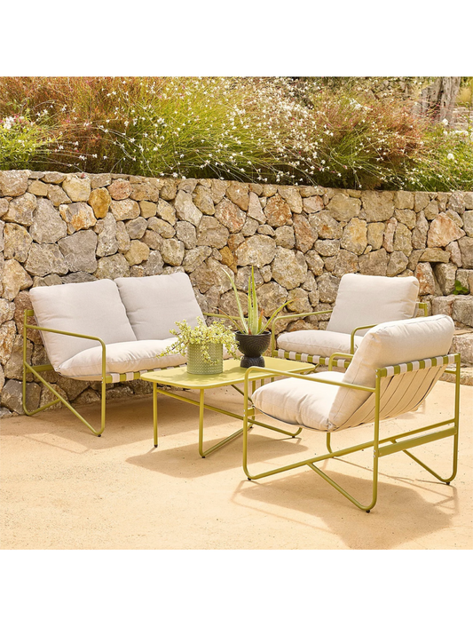 Green Tuscany 4 Piece Sofa Set