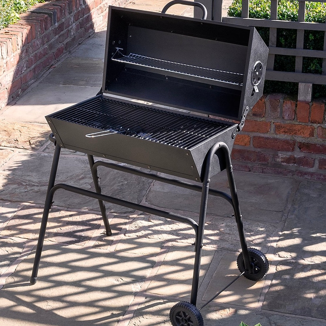 Hexagonal Charcoal Barrel Grill