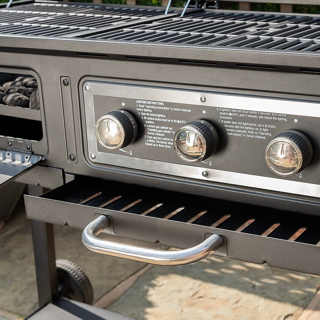 UniFlame Classic Big American Gas / Charcoal 3B Grill