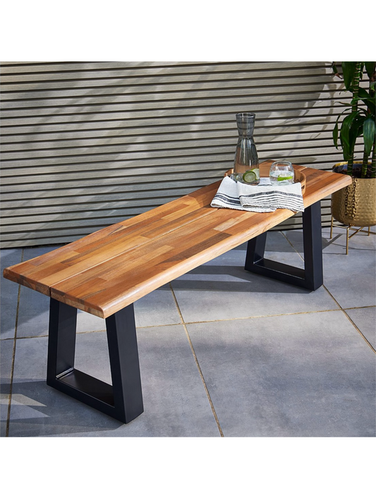 Wooden Statement Bench
