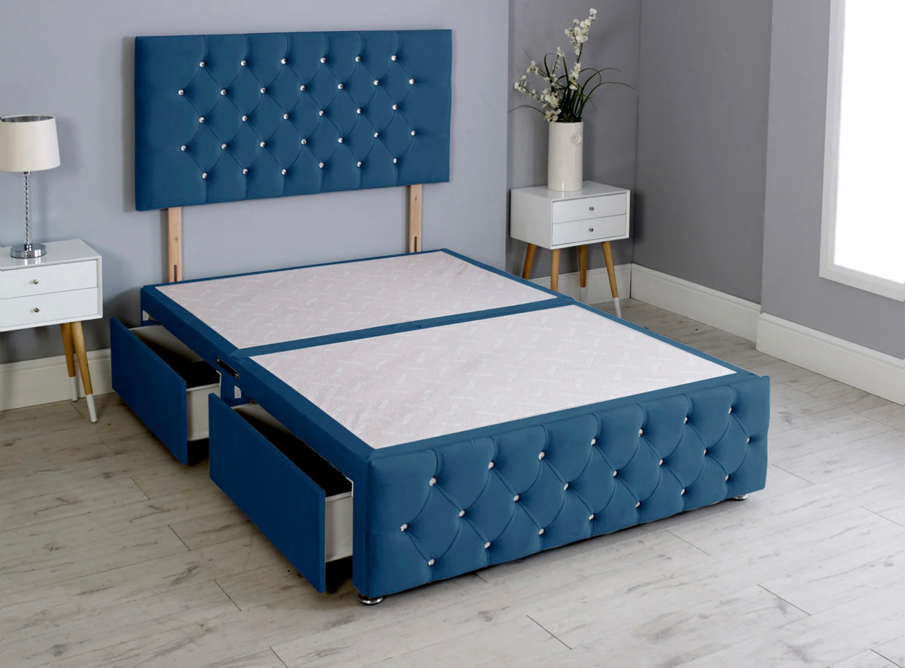 Princess Divan Bed + Headboard & Footboard