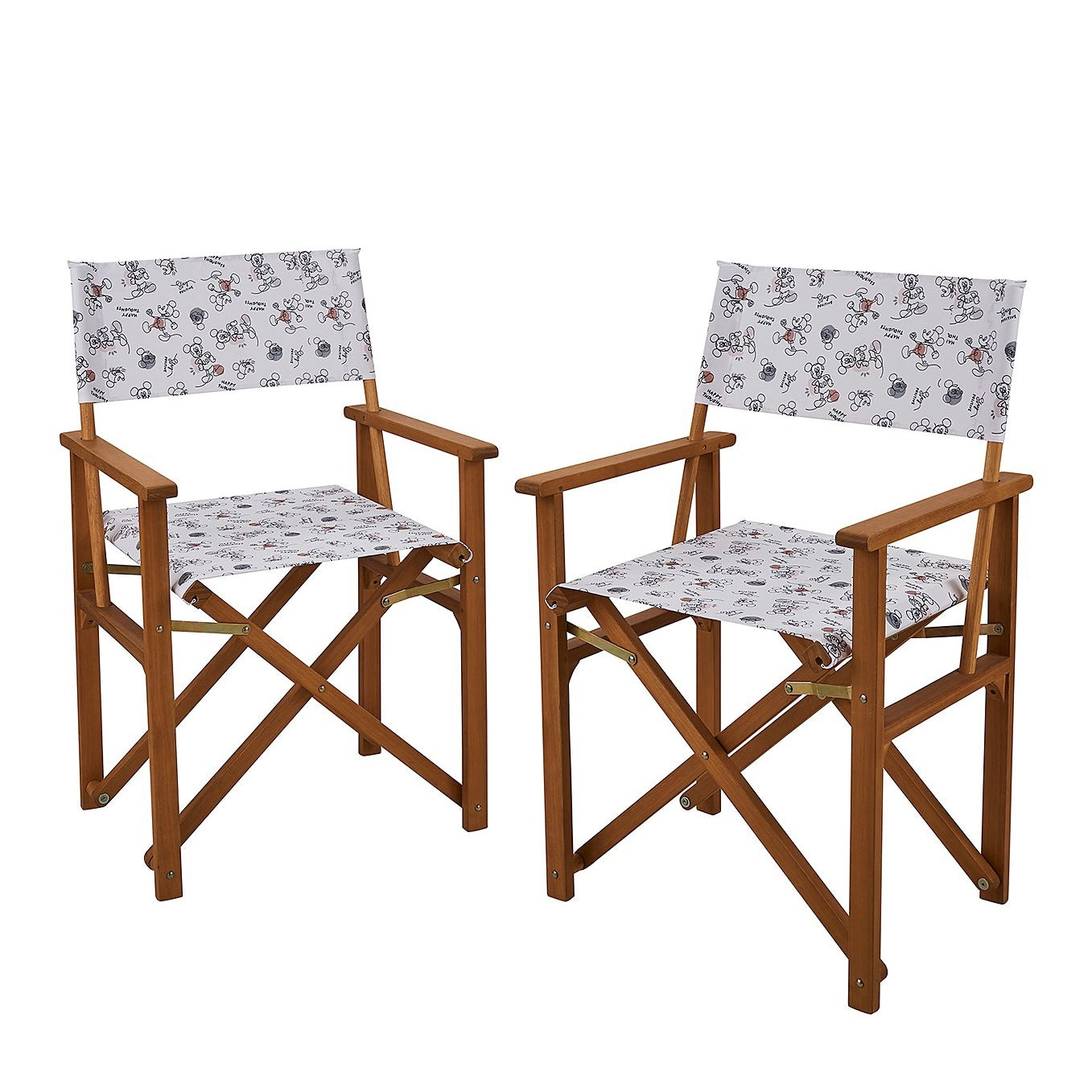 Disney Mickey Mouse Director Chairs - Set of 2