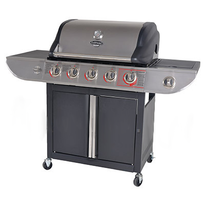Uniflame Classic 5 Burner And Side Gas Grill