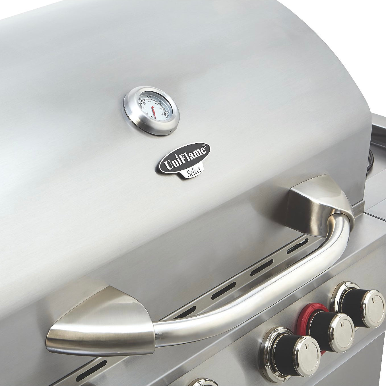 Uniflame Select 5 Burner and Side and Rotisserie Gas Grill