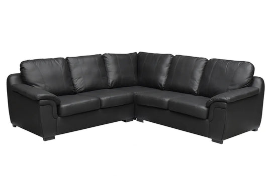 Vernon Faux Leather Corner Sofa (2C2)