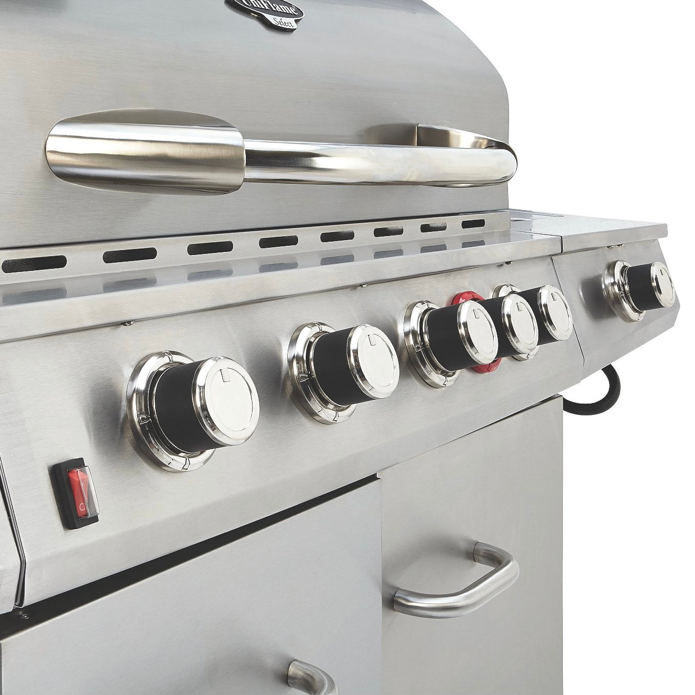 Uniflame Select 5 Burner and Side and Rotisserie Gas Grill