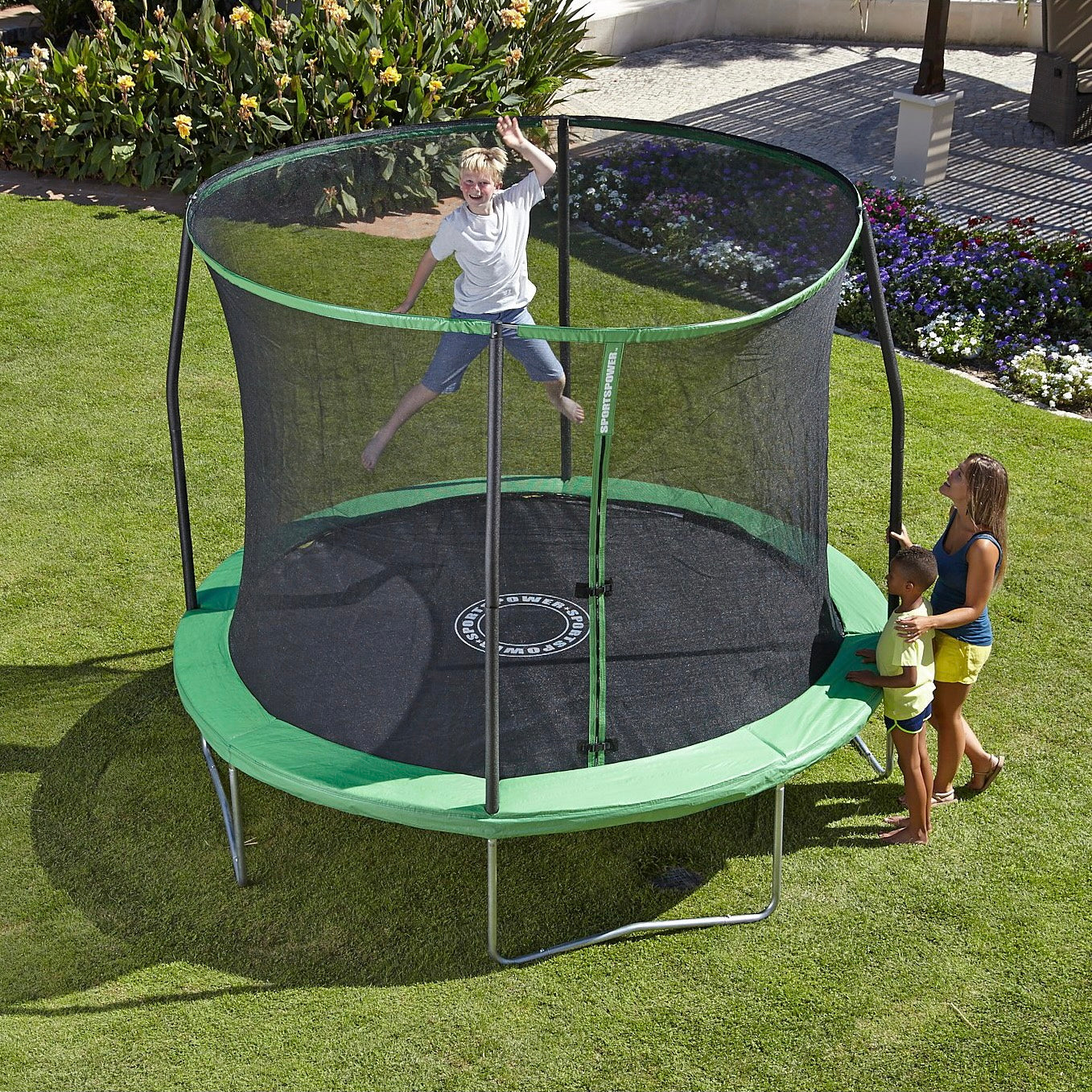 Sportspower 8FT Quad Lok Trampoline1
