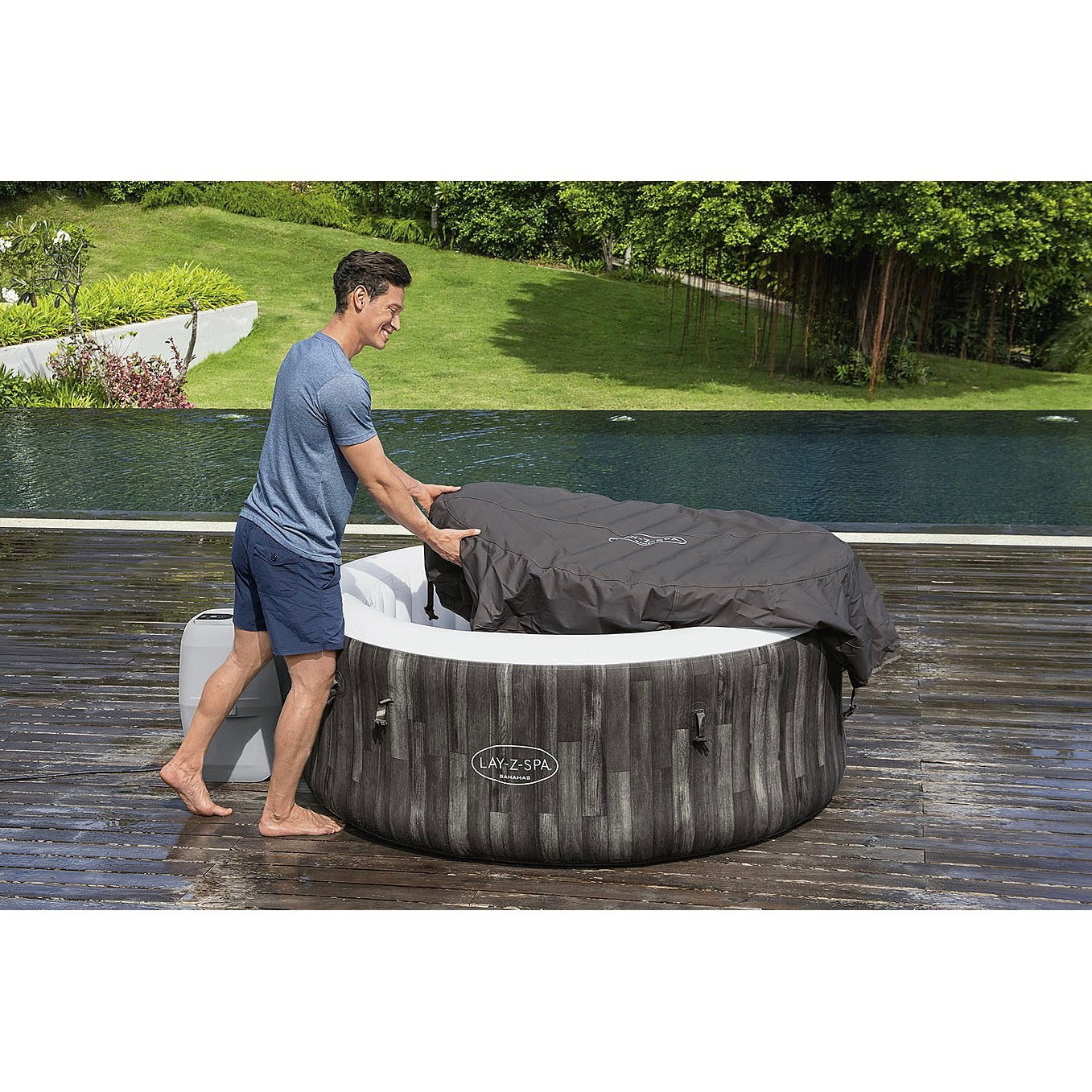 Lay-Z-Spa Bahamas Airjet Hot tub