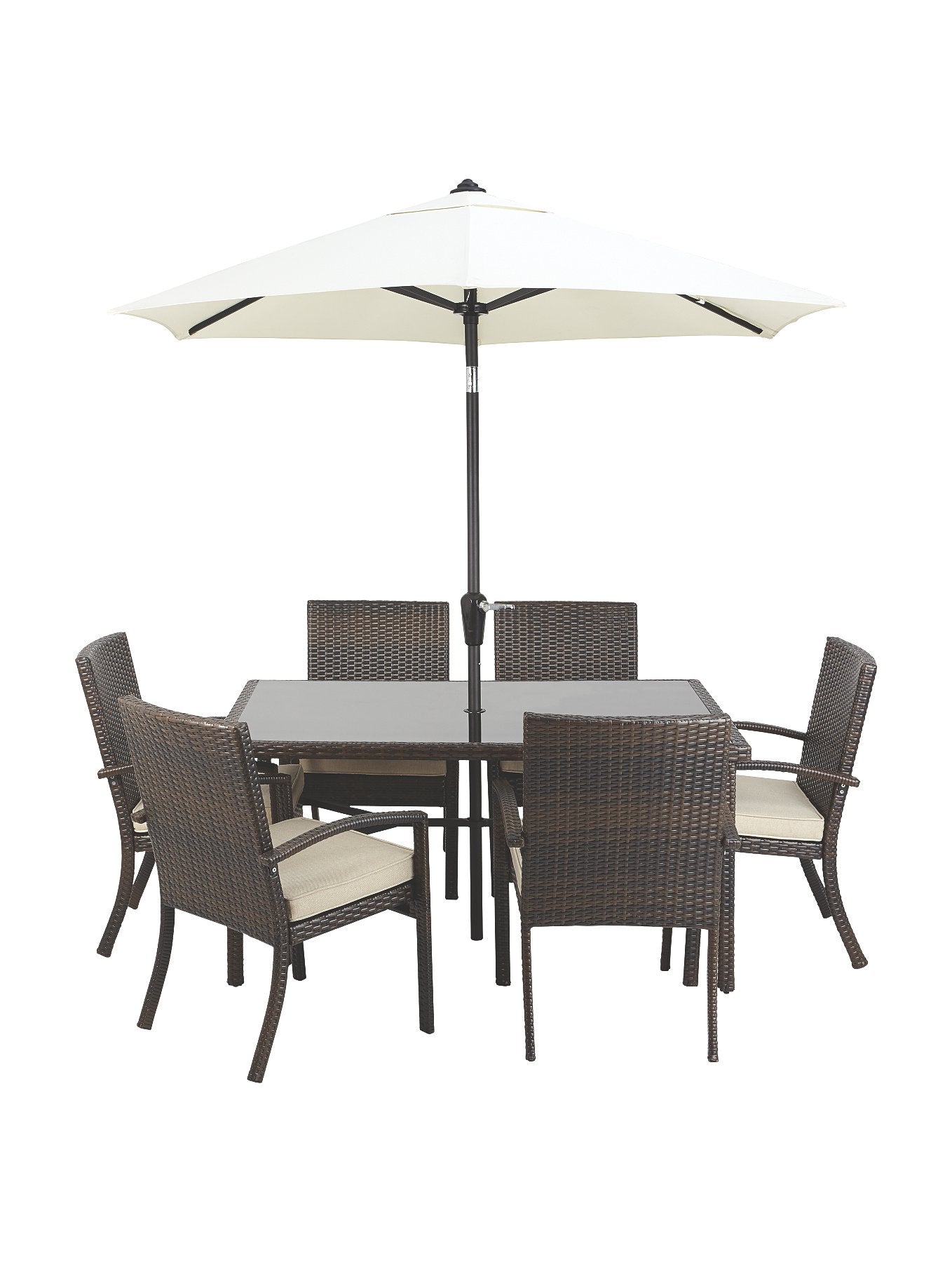 Linen 8 Piece Patio Set