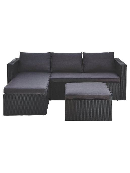 Orlando garden chaise and footstool discount