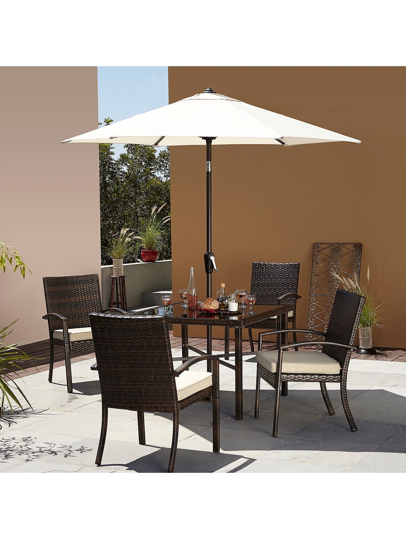 Linen 6 Piece Patio Set