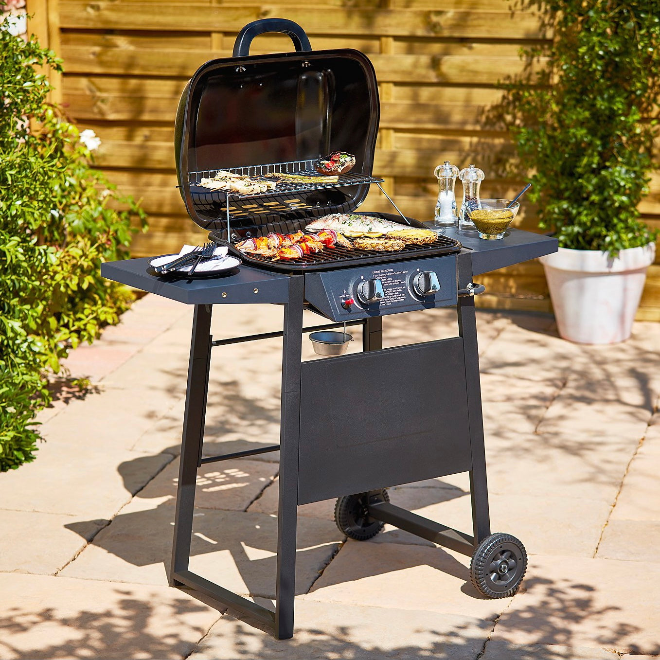 2 Burner Gas BBQ